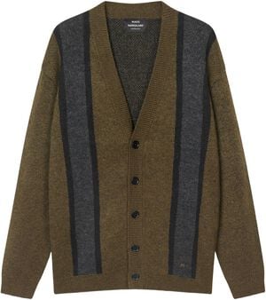 Comfy Wool Vilhelm Stripe Cardigan Knit