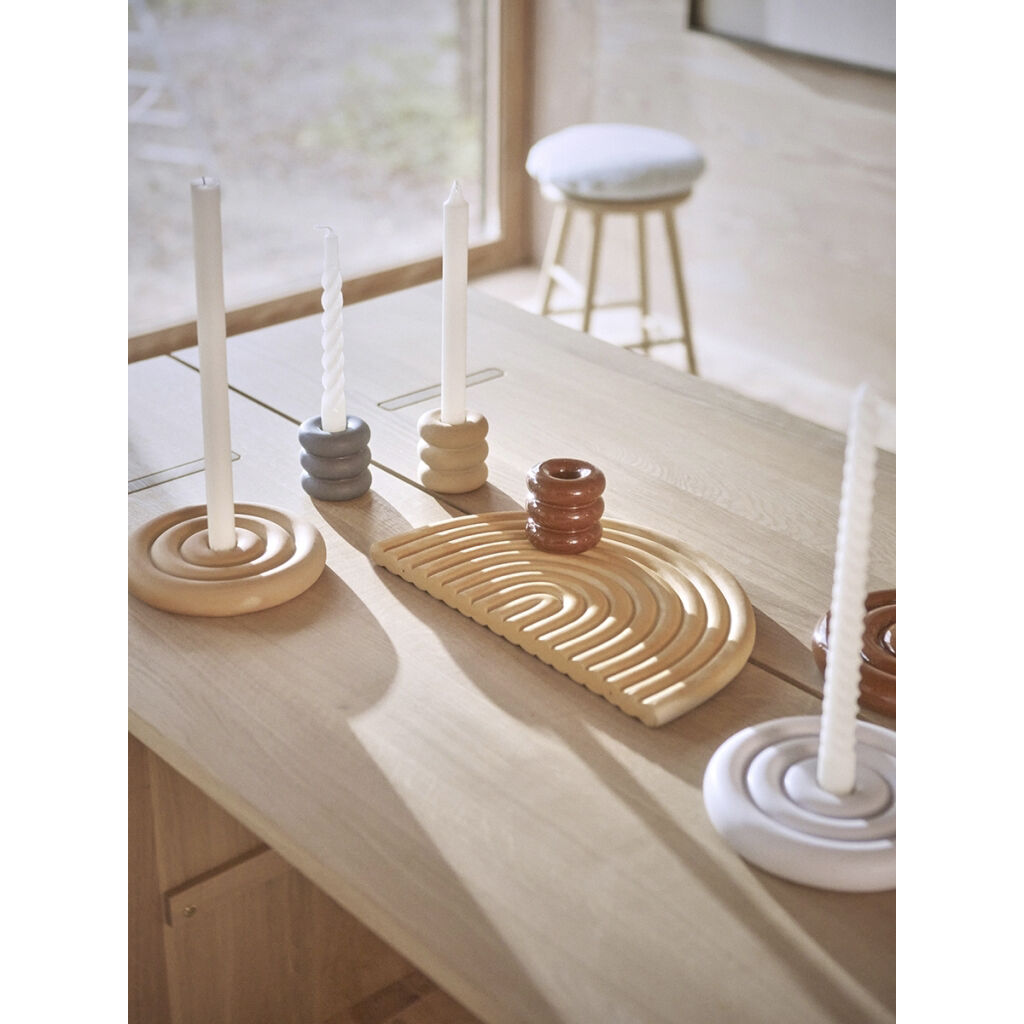 Savi Ceramic Candleholder - Low