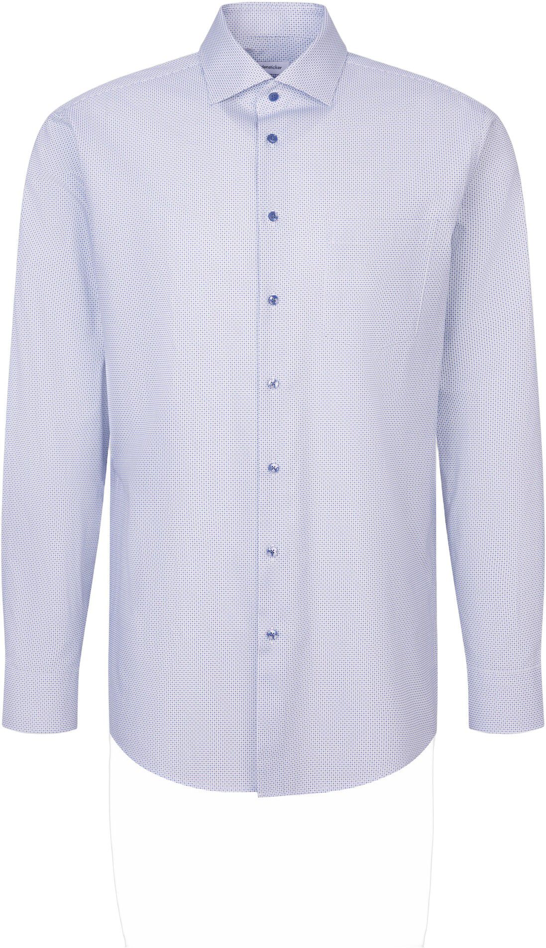 Business shirt Regular 1/1 Kent-Collar Print