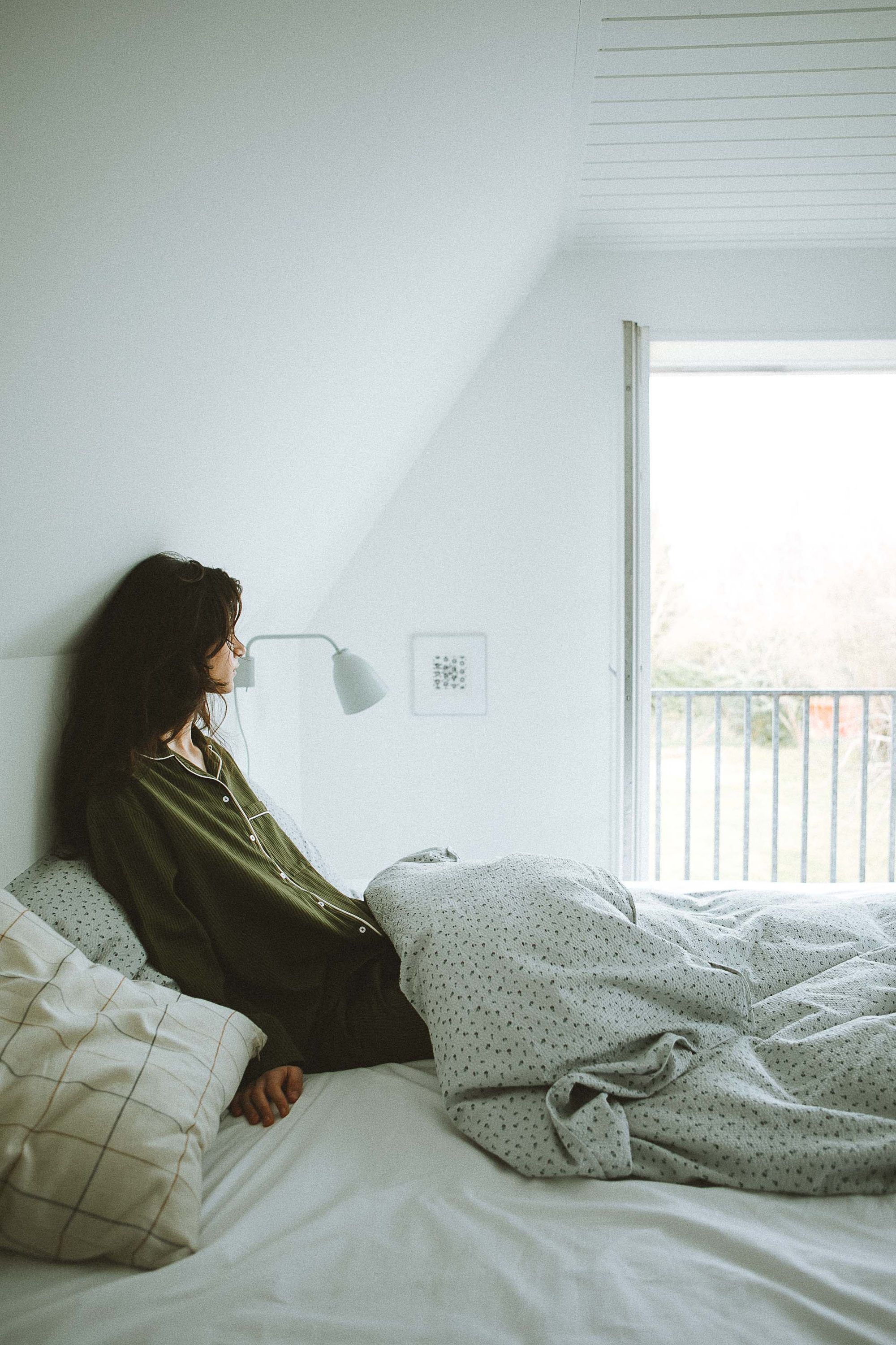 ADULT BEDDING EXTRA LENGTH - SEERSUCKER