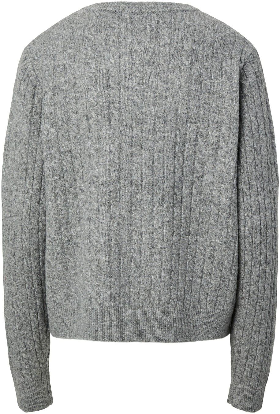 PCSILLY LS CABLE CARDIGAN KNIT NOOS