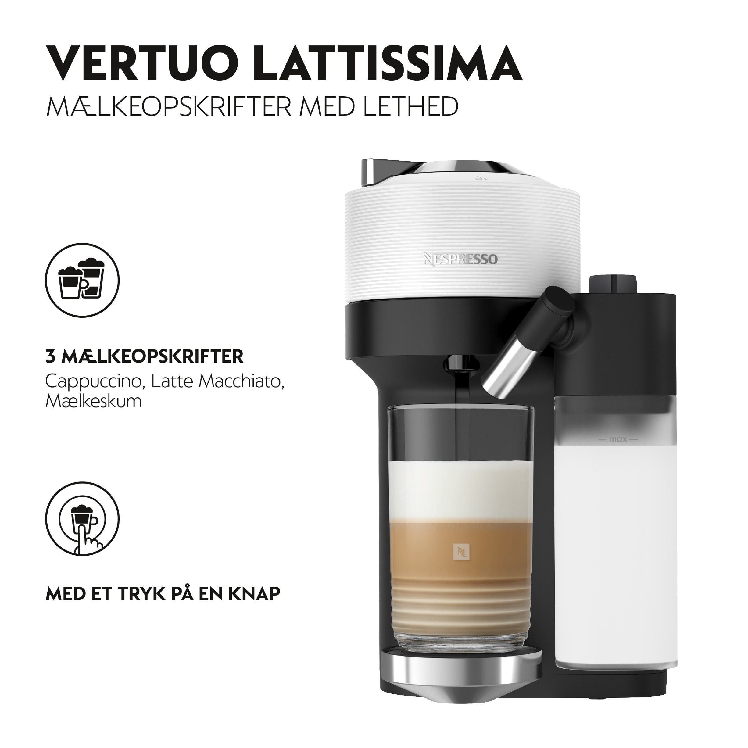 Vertuo Lattissima White