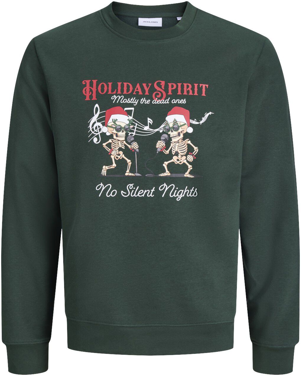 Jjmerry Skull Xmas Sweat Crew Neck Jnr