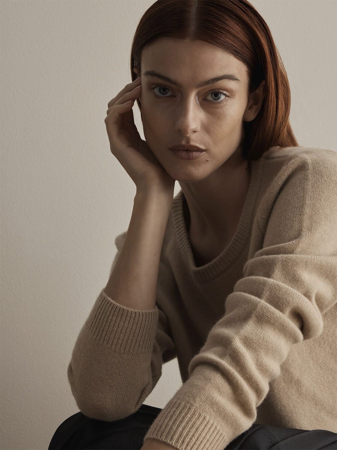 SLFMANILA LS KNIT 100% CASHMERE O-NECK N