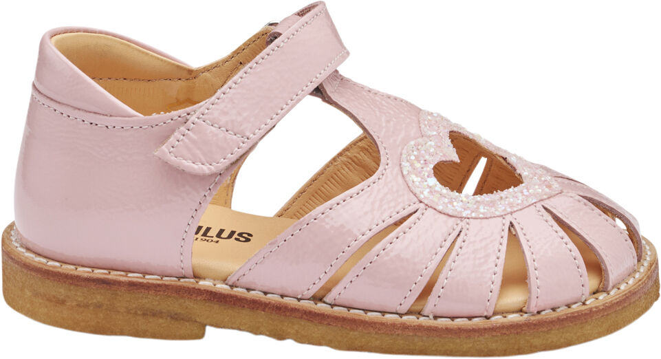 Hjerte sandal med velcrolukning