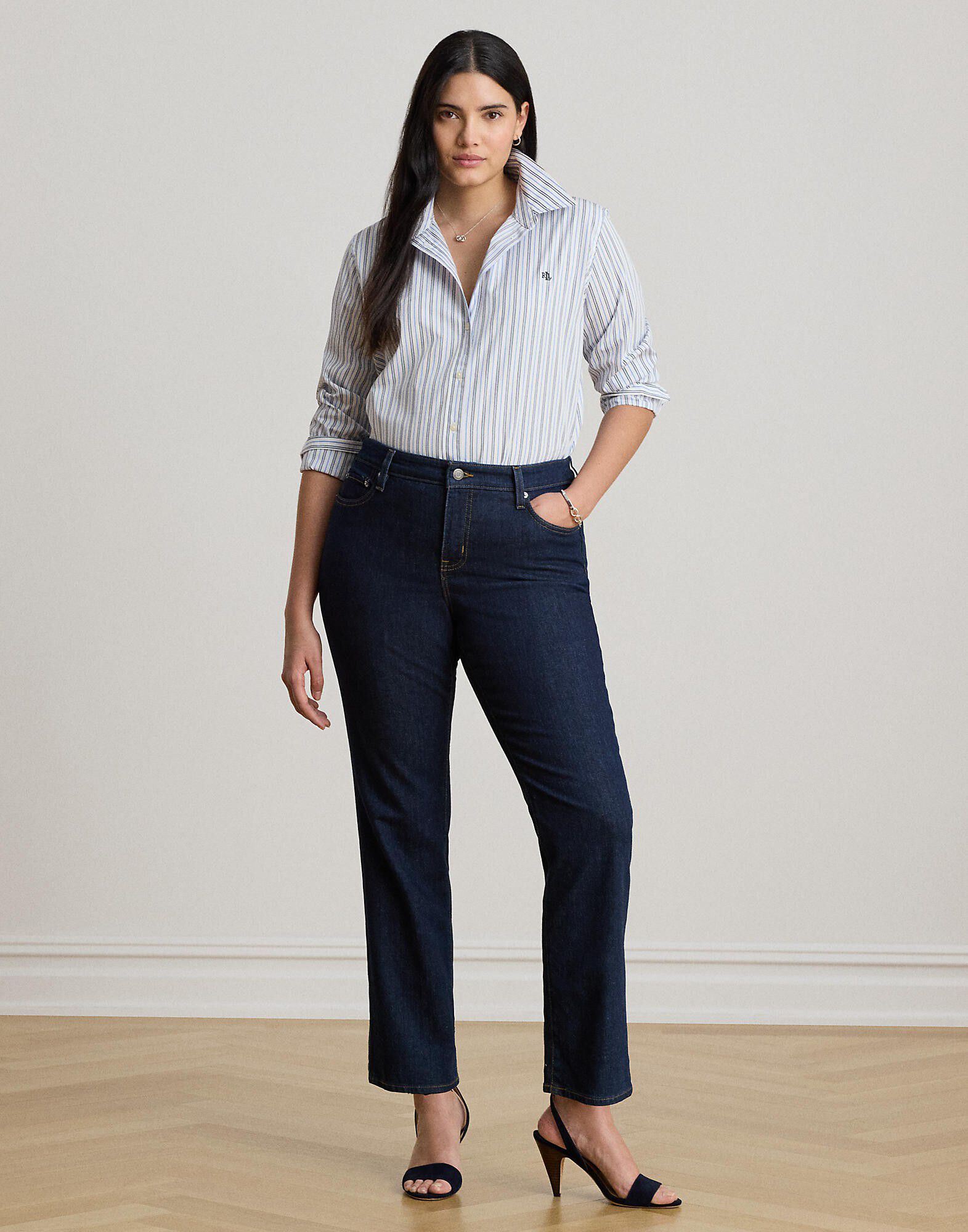 Classic Fit Striped Broadcloth Shirt