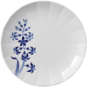 Blomst 22 cm. tallerken - Hyacint