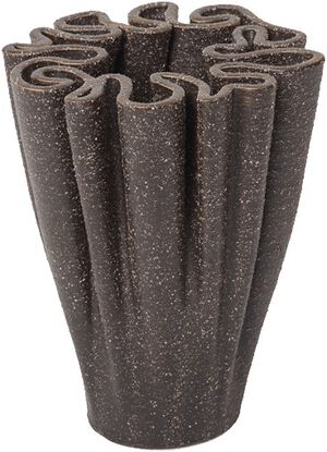 Dedali Vase - H11 - Dark Brown