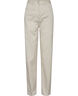 High rise straight fit trousers