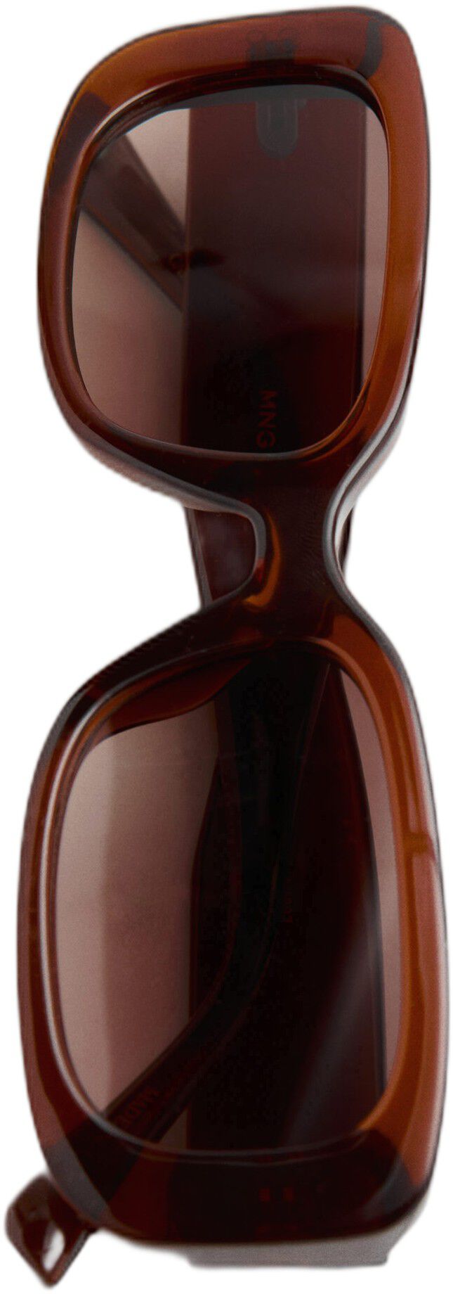 Rectangular-frame sunglasses