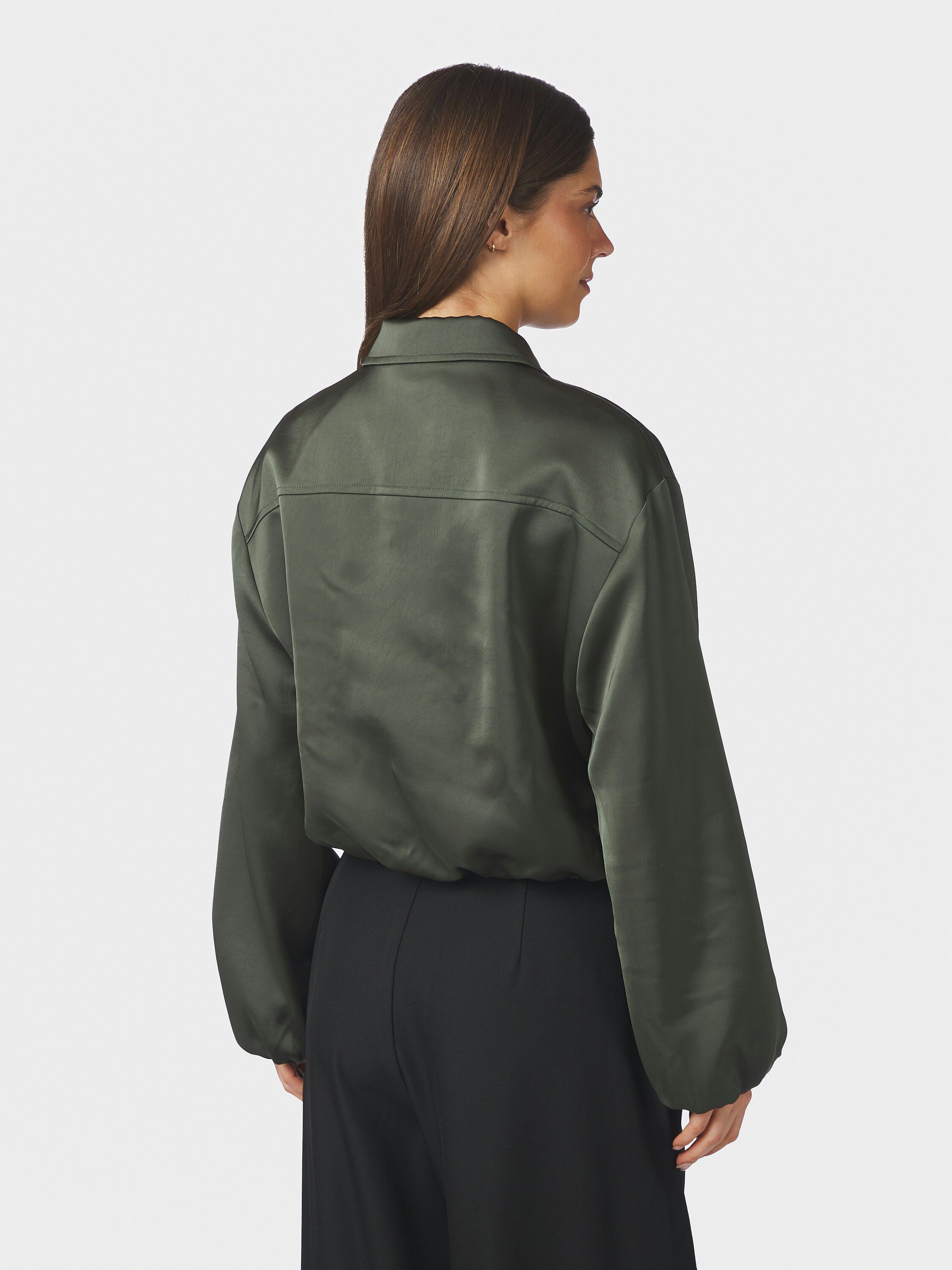 Denielle Heavy Sateen Jacket