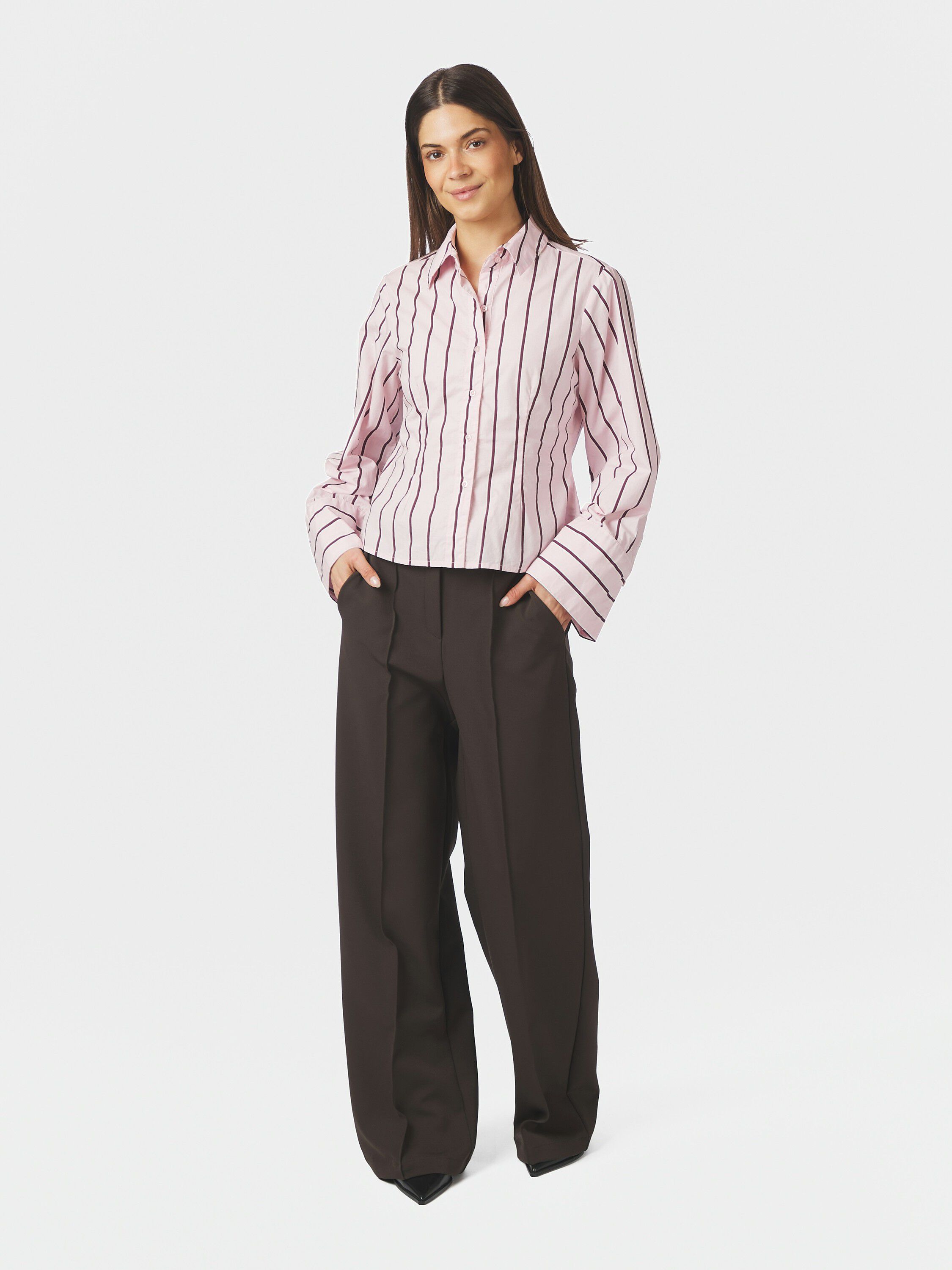 Rosa Wide Stripe Shirt