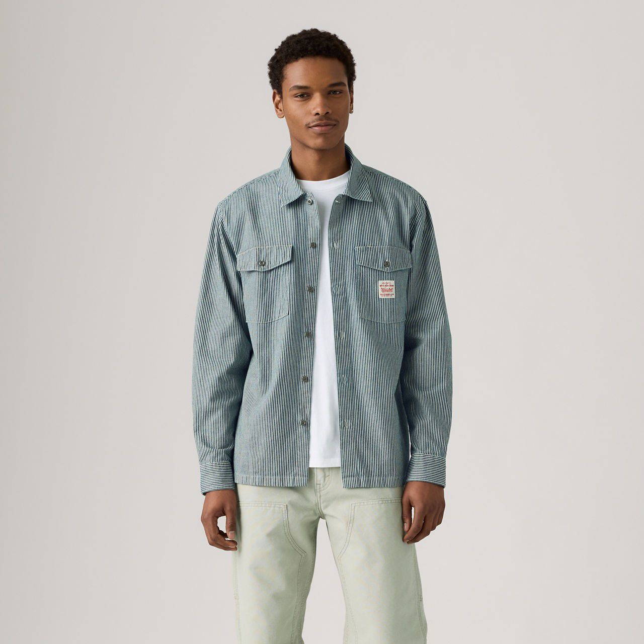 Long Sleeve Worker Shirt