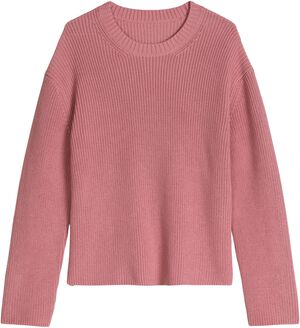 Pullovers, LSL, Round-Neck, Slits