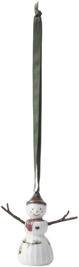 Hammersh&oslash;i Christmas Sn&ouml;flicka h&auml;ngande H6,5 vit m. deko