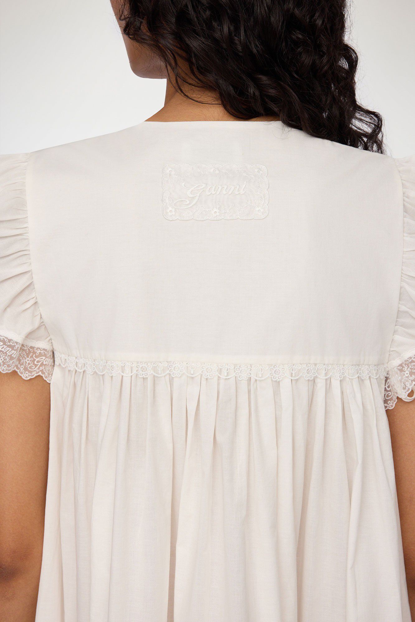 Cotton Voile Angel Long Dress