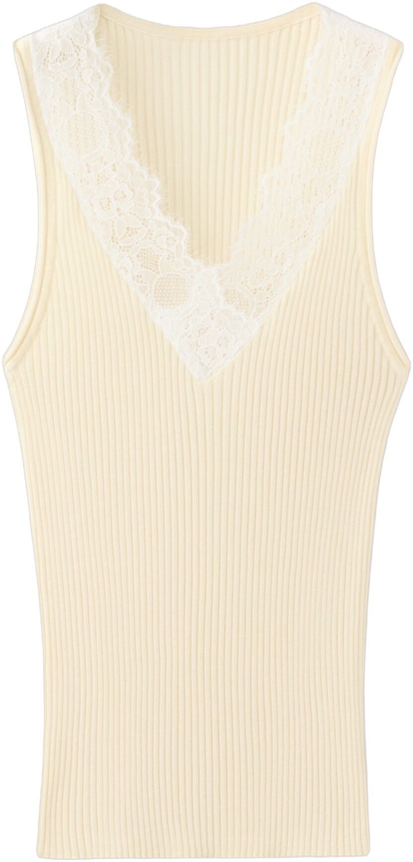 Lace lyocell top