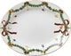 Star Fluted Christmas fat oval 37 cm