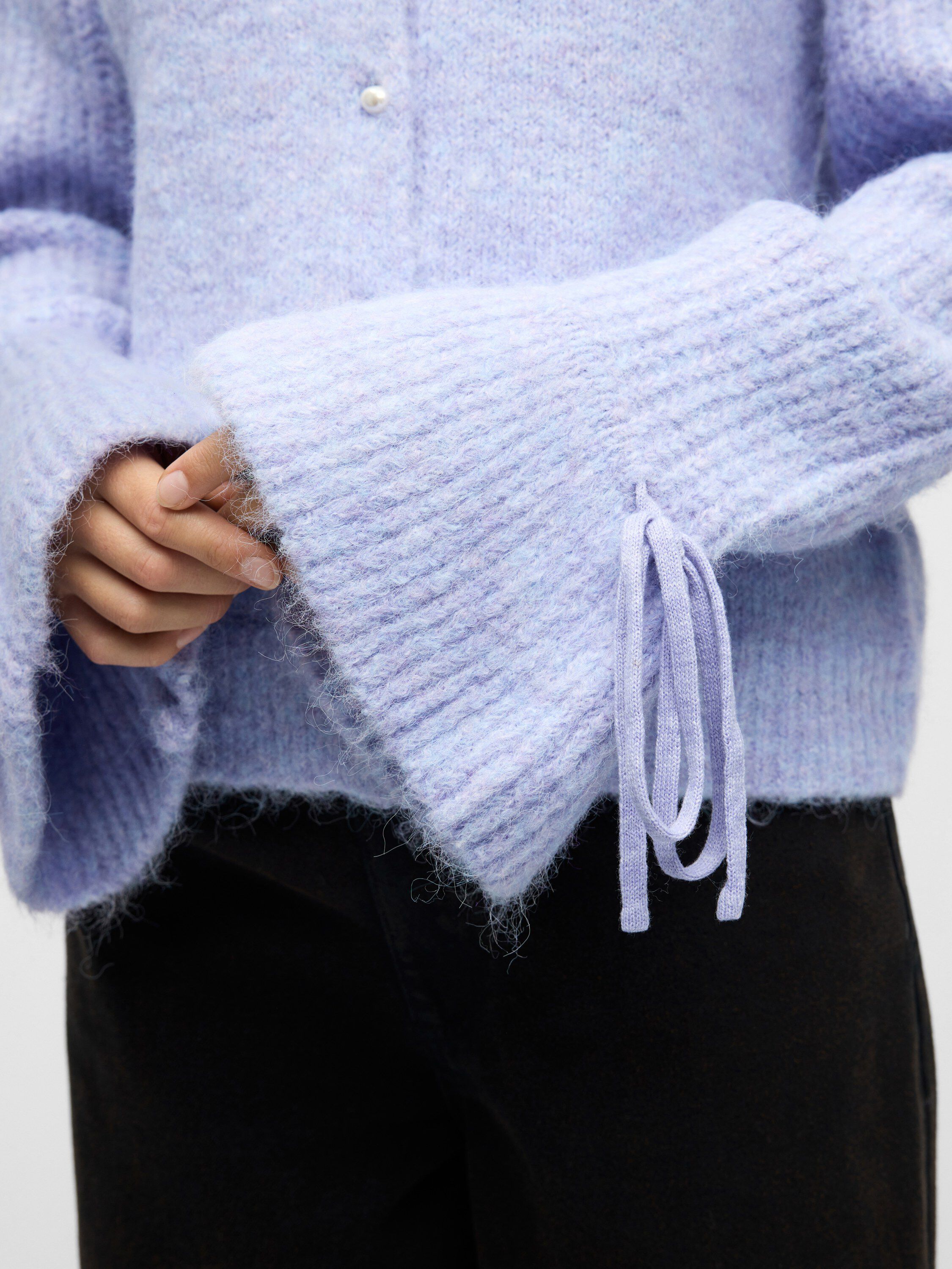 OBJSALIKA L/S RE KNIT CARDIGAN 142