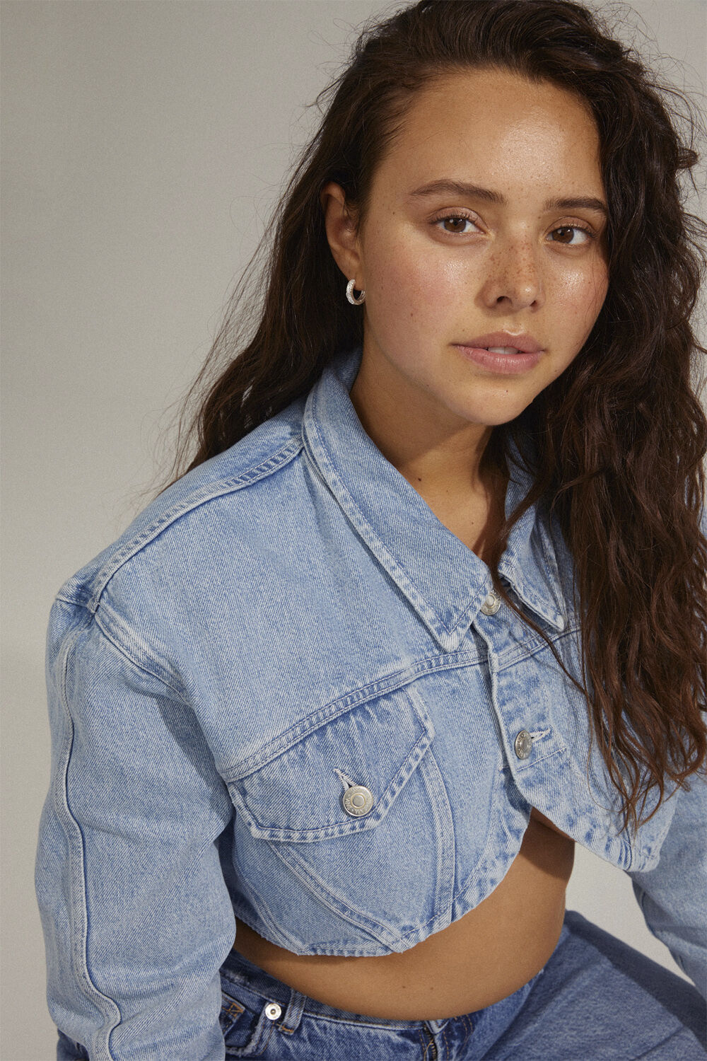 ELFRIDA recycled hoop earrings silver-plated