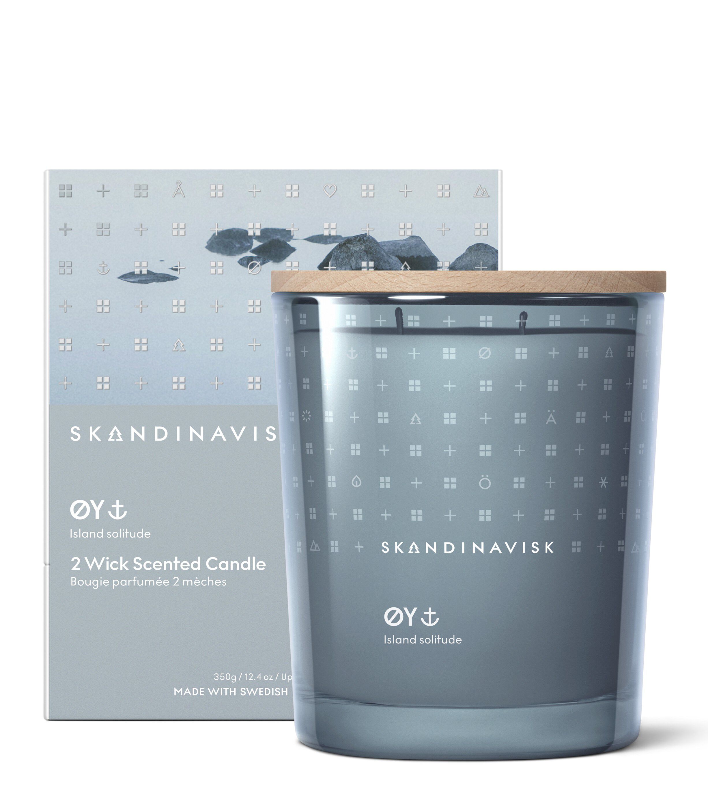 Y 2 wick Scented Candle 350g