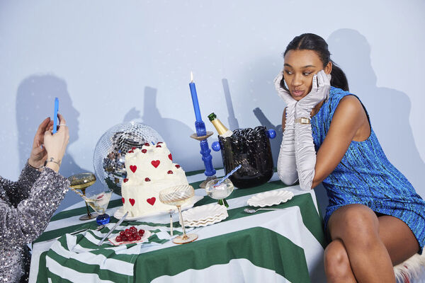 Champagne saucer Opacity 2pcs/set