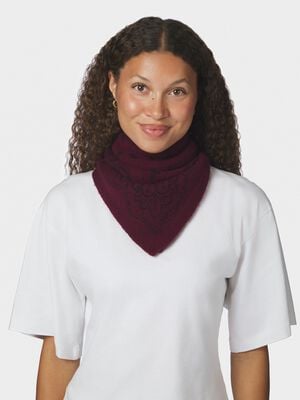 Adelina Paisley Knit Scarf