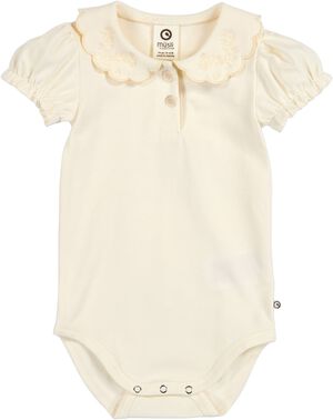 Cozy me collar puff s/s body