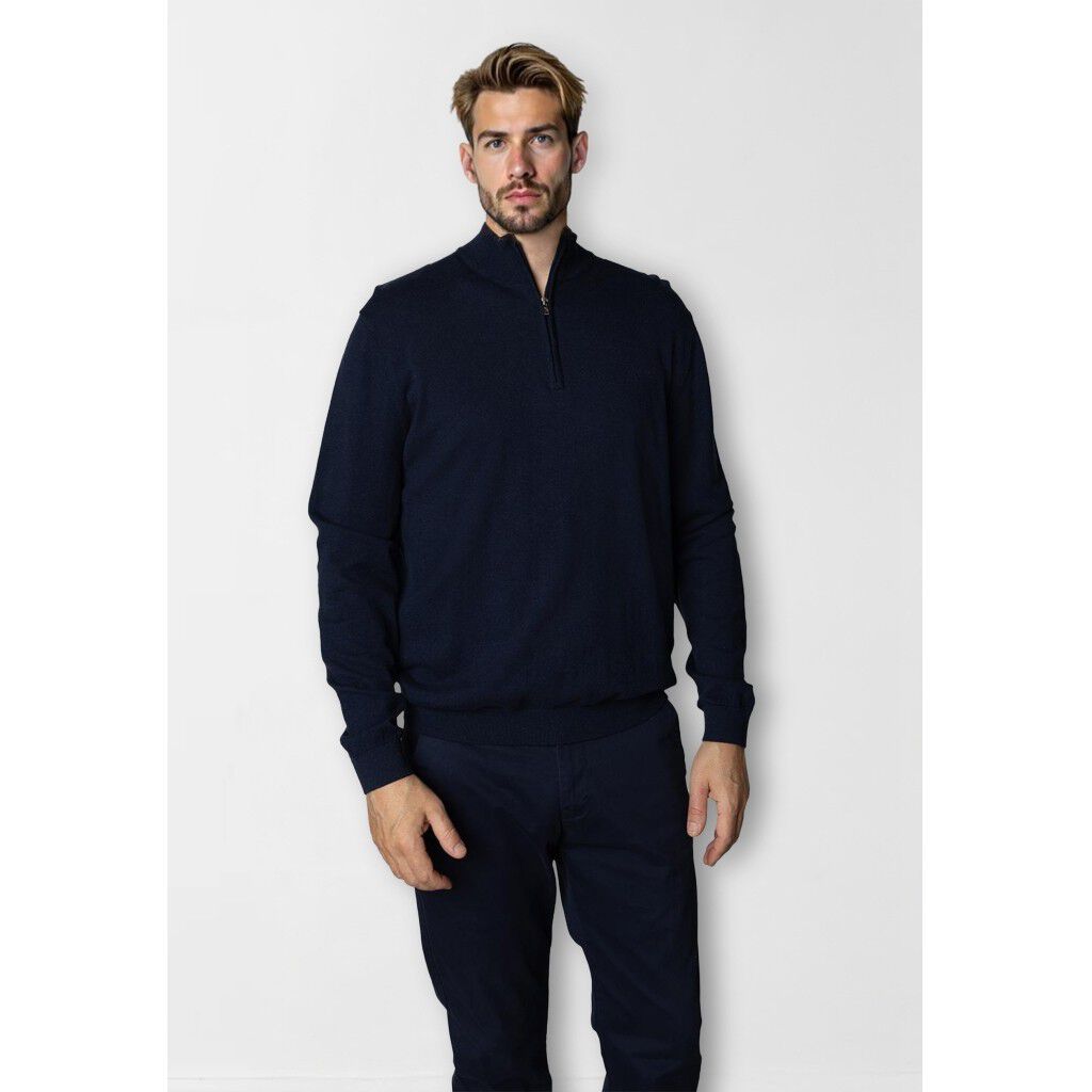 Claude half zip knit