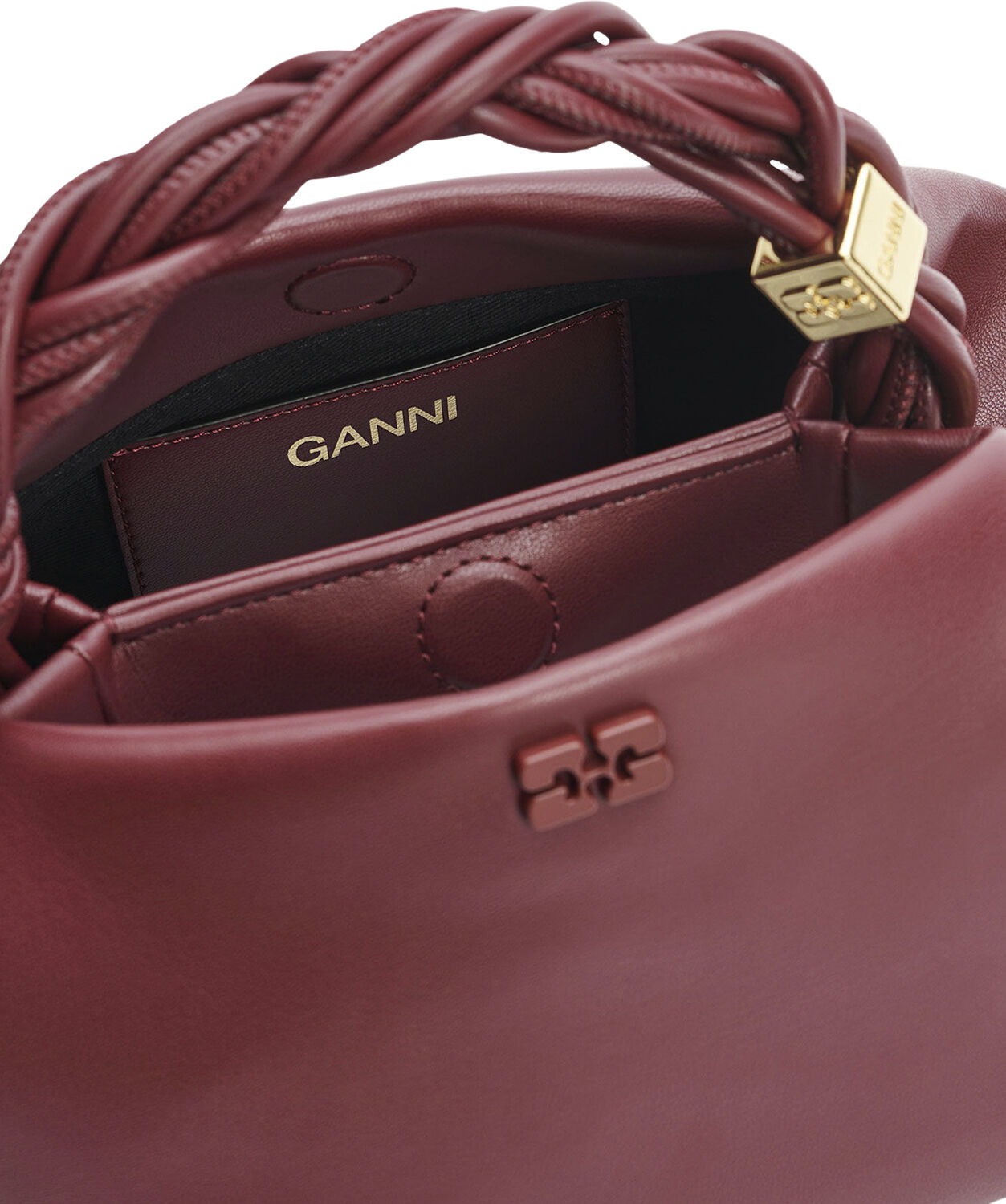 Ganni Bou Bag Small Snake