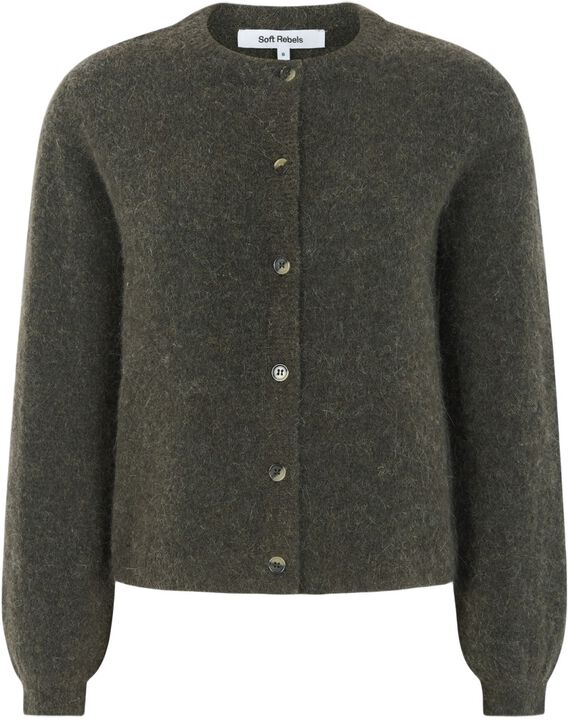 SRAllison O-neck Cardigan Knit