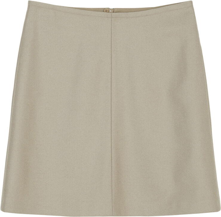 Mini skirt, A-shape, high waist, se