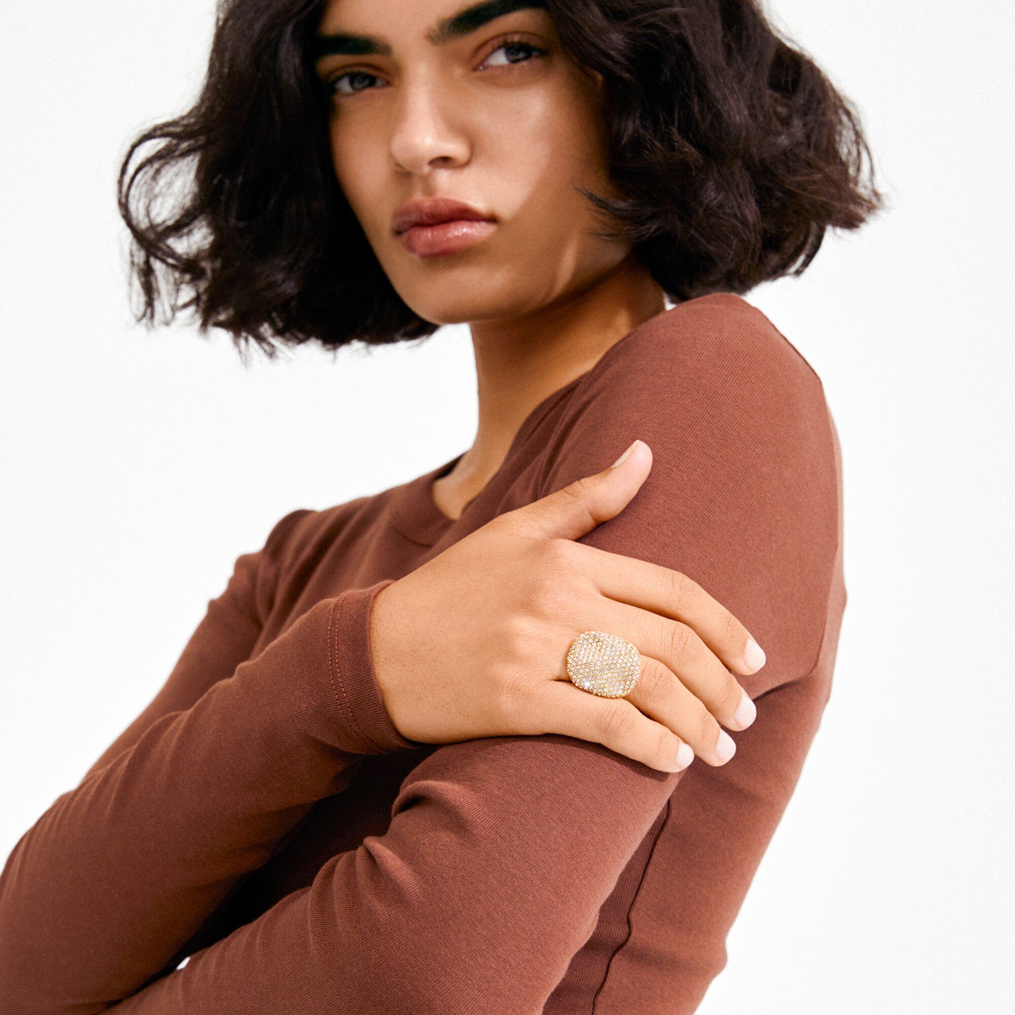 EMBER ring guldbelagt