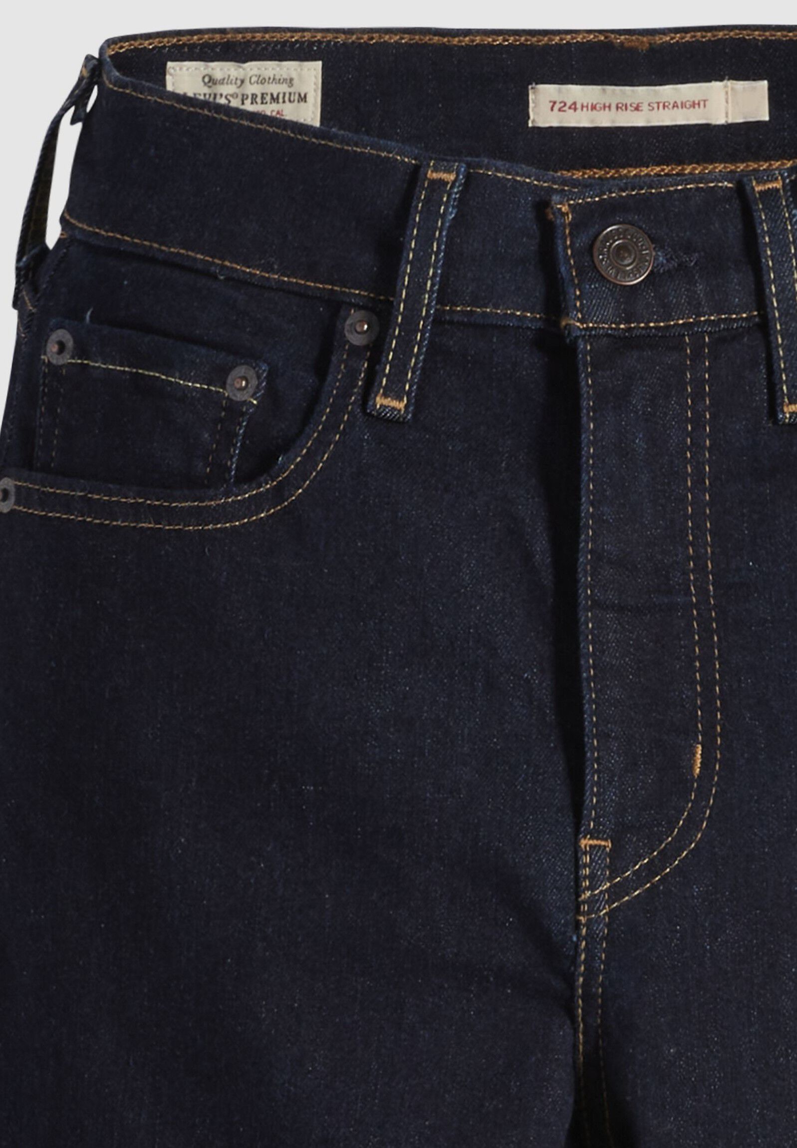 724 HIGH RISE STRAIGHT BLUE WA