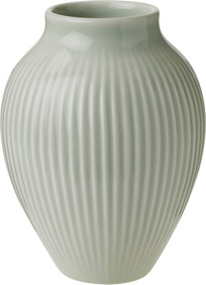 Knabstrup vas H 12. 5 cm ripple mint