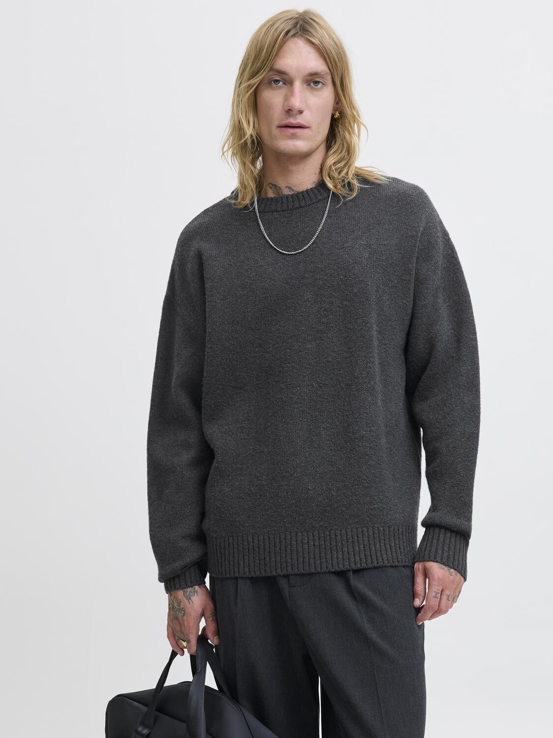 Jjesoho Ollie Knit Crew Neck Sn