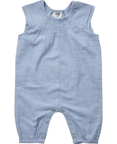 Blue 1 baby jumpsuit - Organic GOTS