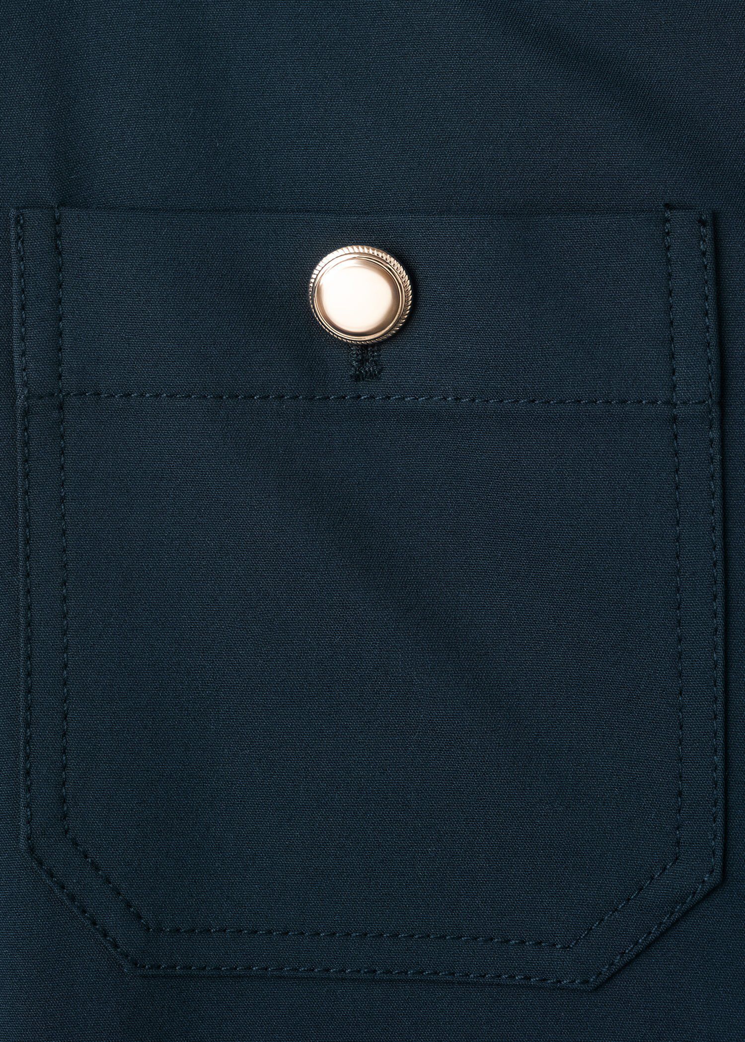 Straight trousers with jewel button