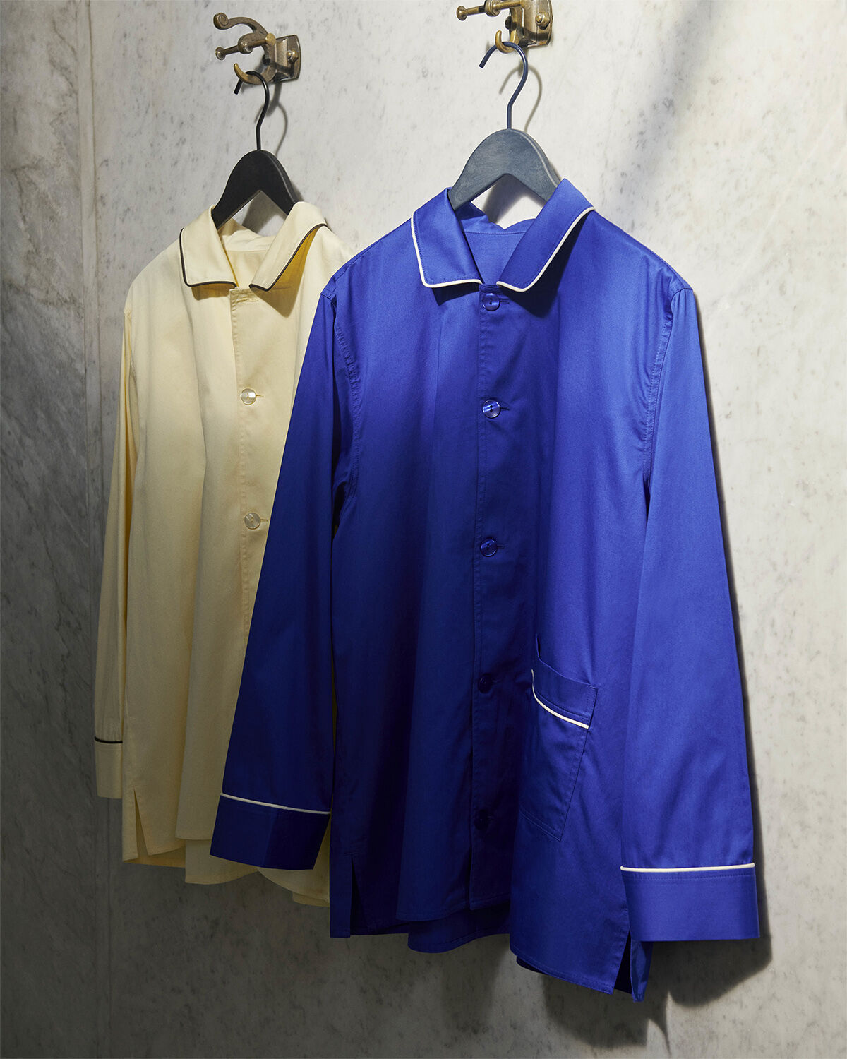 Outline Pyjama L/S Shirt-M/L-Vivid