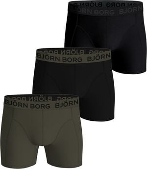 COTTON STRETCH BOXER 3p