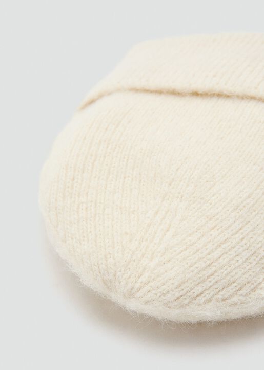 Rib-knit cap