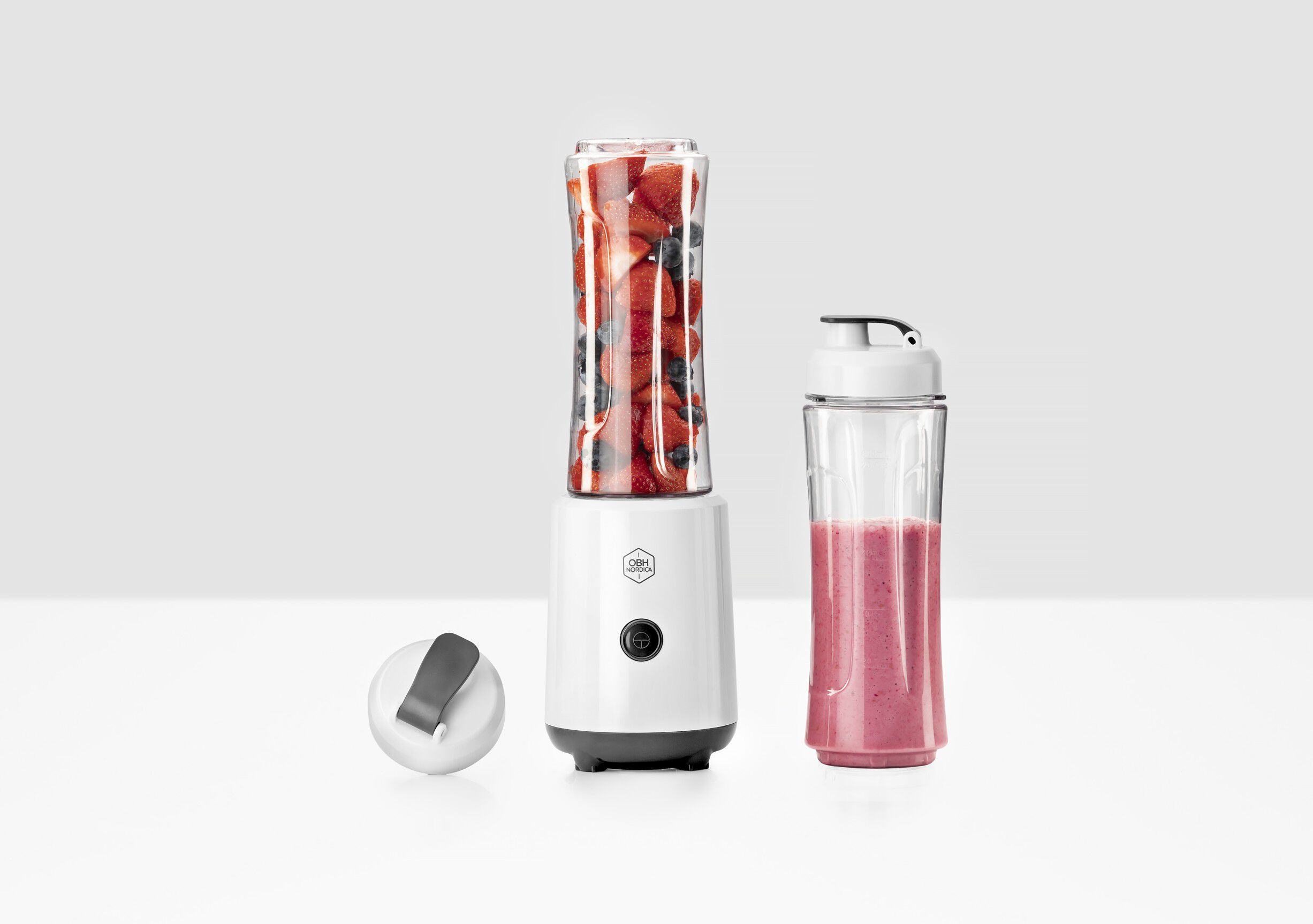 OBH Nordica Twister Go To-Go-Blender Hvid