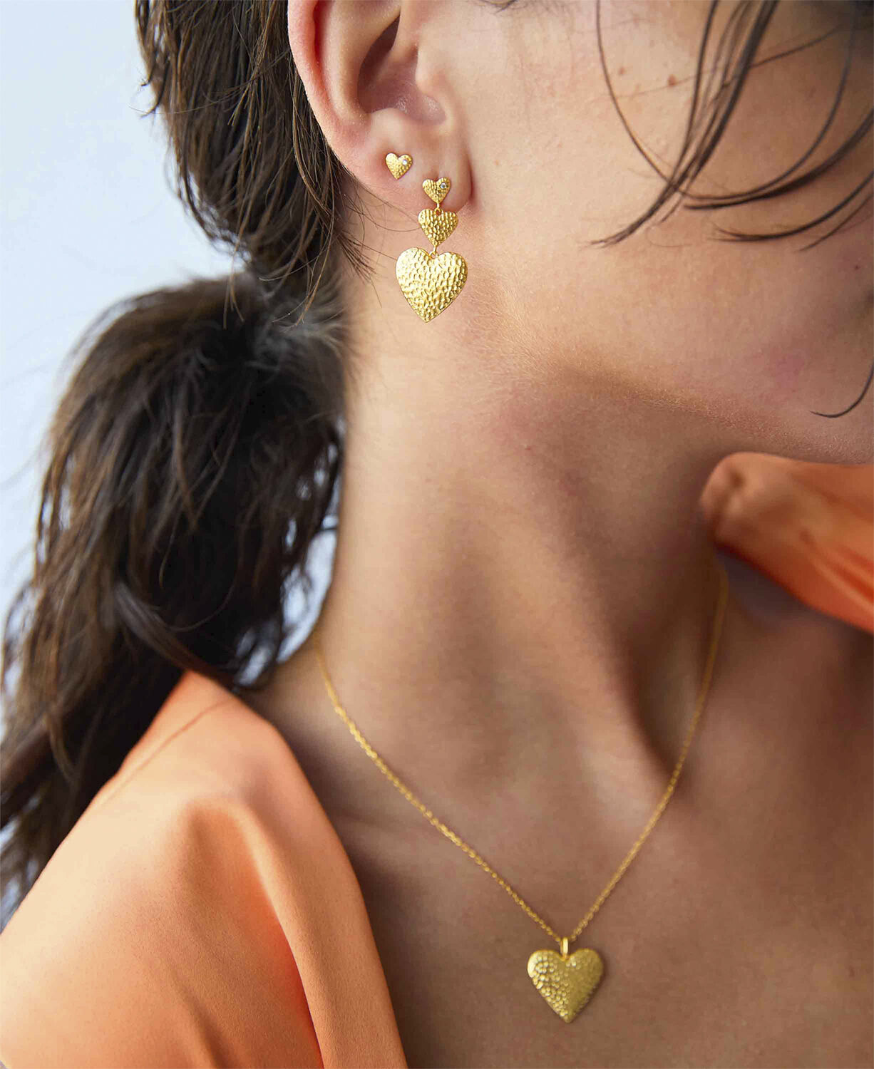 Mini heart &oslash;reringe