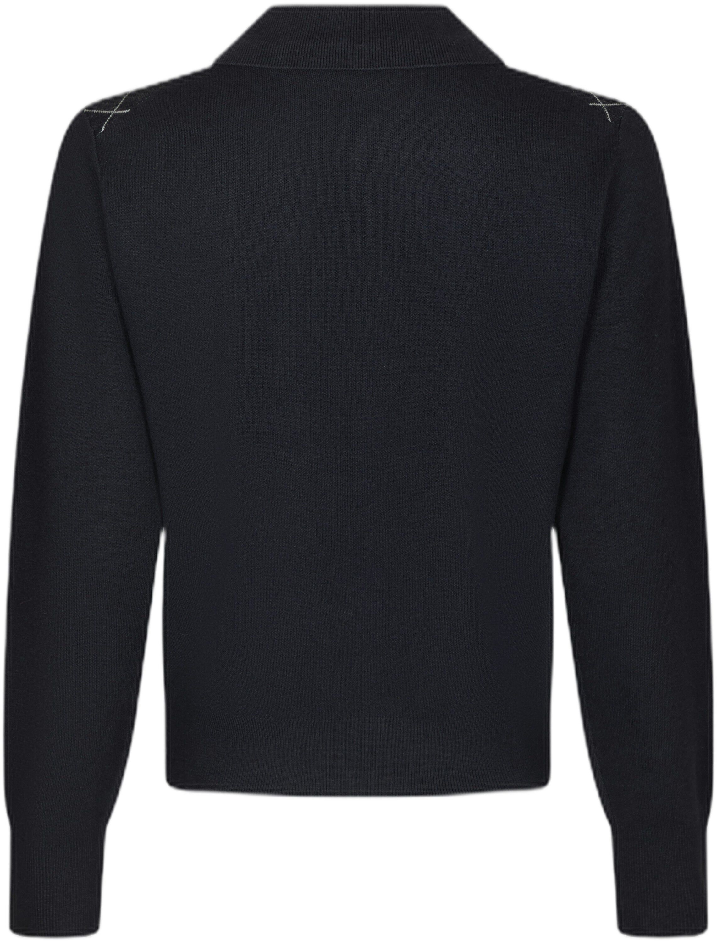 Julina Check Knit Blouse