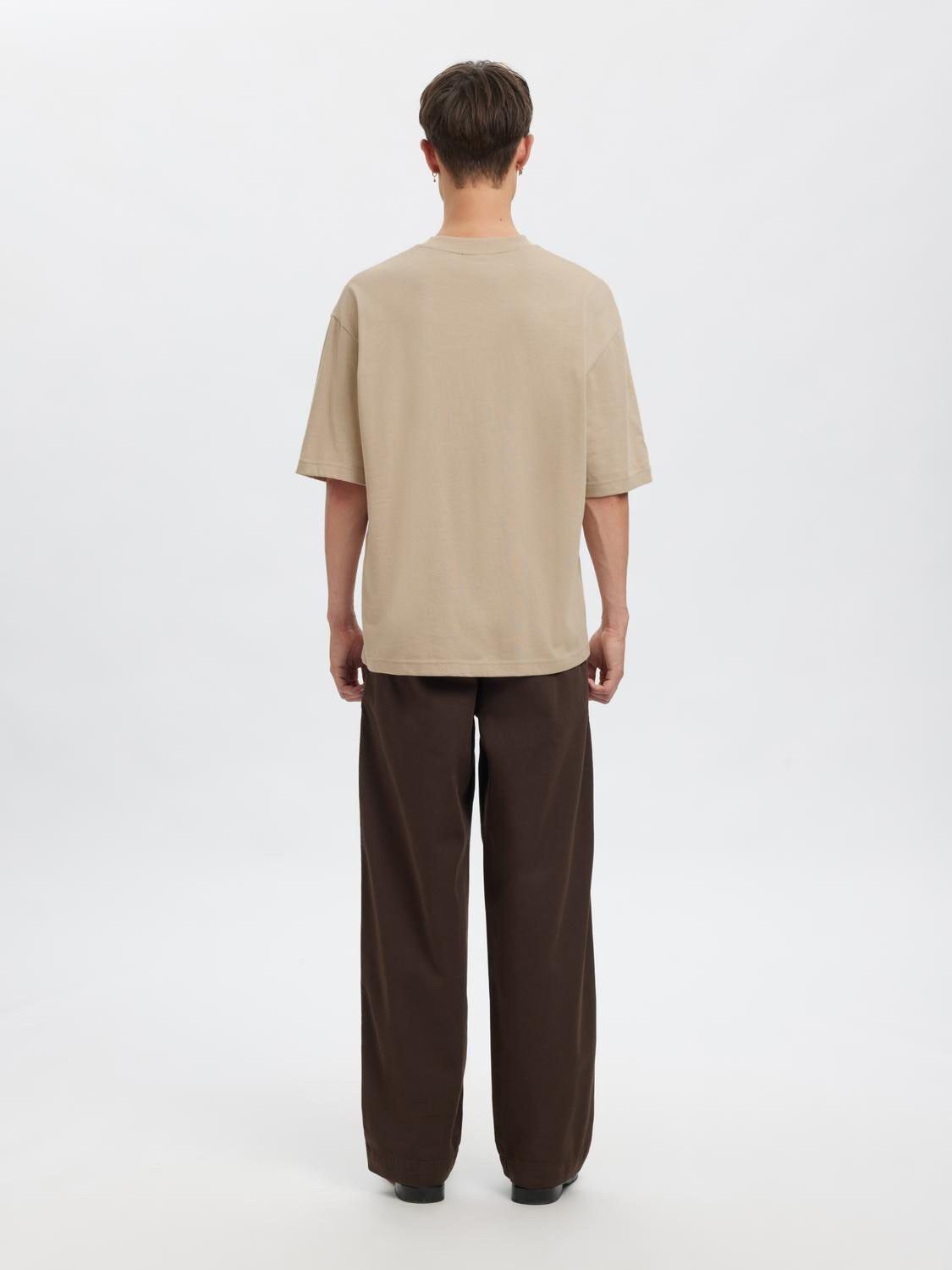 ANROKHOLM LOGO SS O-NECK TEE