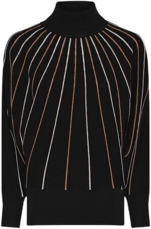 Jumper_ Pleat Effect Knit