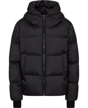 Jacket, with hood, down filled, sid