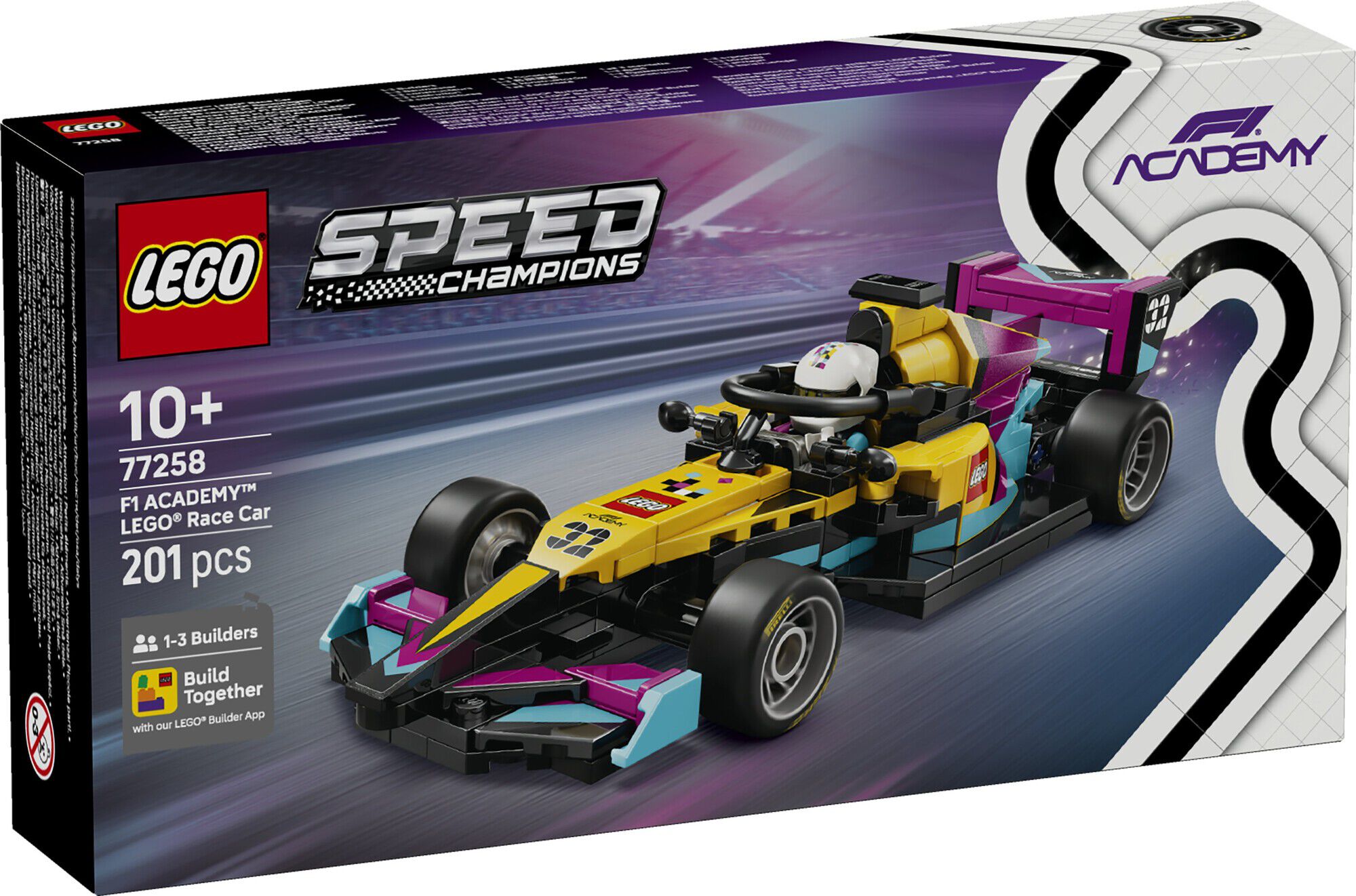 77258 F1 ACADEMY LEGO rac