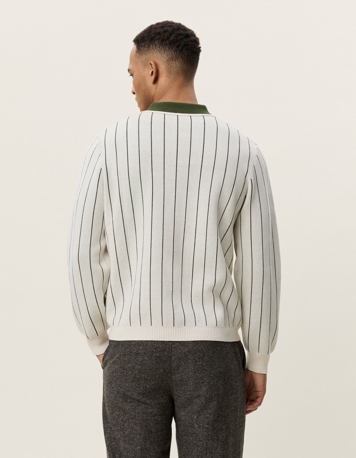 Signature Knitted Ls Polo