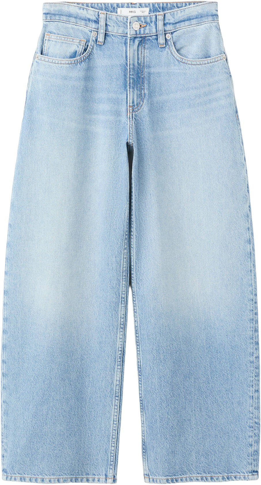 Balloon crop jeans
